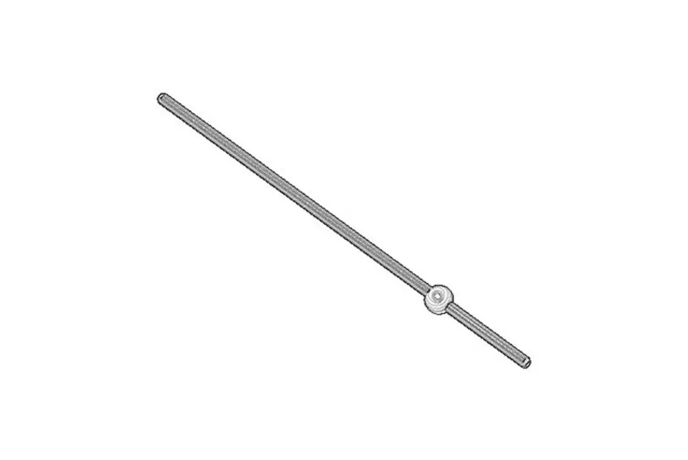 DORNBRACHT Kugelstange ERSATZTEILE 093109046 D. 5 x 200 mm Platin, 093109046-08 Galeriebild 1